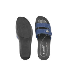 Aerowalk Women's Slip-On Slipper For Casual use 0402_BLUE