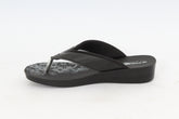 Aerowalk Women's Slip-On Slipper For Casual use 91N1_BLACK