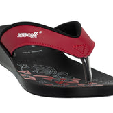 Aerowalk Women's Slip-On Slipper For Casual use 91N1_RED
