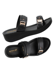 Aerowalk Women's Slip-On Slipper For Casual use AT35