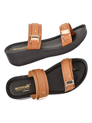 Aerowalk Women's Slip-On Slipper For Casual use AT35