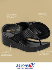Aerowalk Women's Slip-On Slipper For Casual use AT75