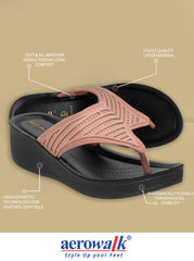 Aerowalk Women's Slip-On Slipper For Casual use AT75