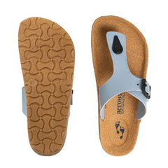 Aerowalk Women's Slip-On Slipper For Casual use CK10_TEAL BLUE