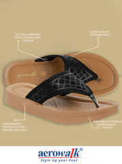 Aerowalk Women's Slip-On Slipper For Casual use DI19