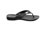 Aerowalk Women's Slip-On Slipper For Casual use GE15_BLACK