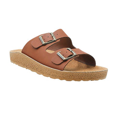 Aerowalk Men's Slip On Slipper For Casual use KC71_DK.TAN