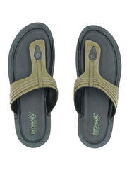 Aerowalk Men's Slip-On Slipper For Casual use NV38_OLIVE GREEN