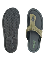 Aerowalk Men's Slip-On Slipper For Casual use NV38_OLIVE GREEN