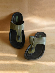 Aerowalk Men's Slip-On Slipper For Casual use NV38_OLIVE GREEN