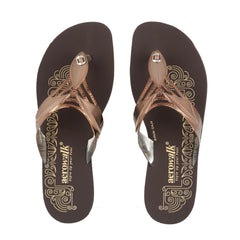 Aerowalk Women's Slip-On Slipper For Casual use OAJ4_GUNMETAL