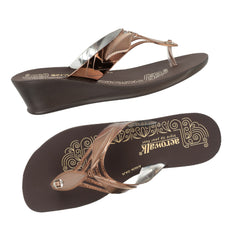 Aerowalk Women's Slip-On Slipper For Casual use OAJ4_GUNMETAL