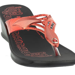 Aerowalk Women's Slip-On Slipper For Casual use OAJ4_GUNMETAL