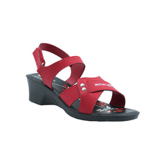 Aerowalk Women's Slip-On Slipper For Casual use  0566_RED