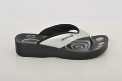 Aerowalk Women's Slip-On Slipper For Casual use  0807_SILVER