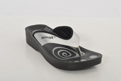 Aerowalk Women's Slip-On Slipper For Casual use  0807_SILVER