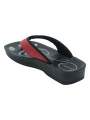 Aerowalk Women's Slip-On Slipper For Casual use  0807_RED