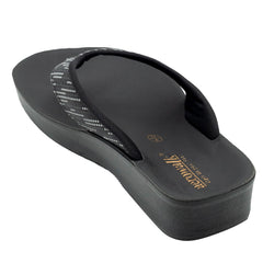 Aerowalk Women's Slip-On Slipper For Casual use  0823_BLACK