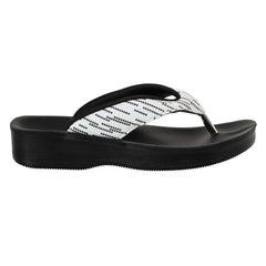 Aerowalk Women's Slip-On Slipper For Casual use  0823_WHITE