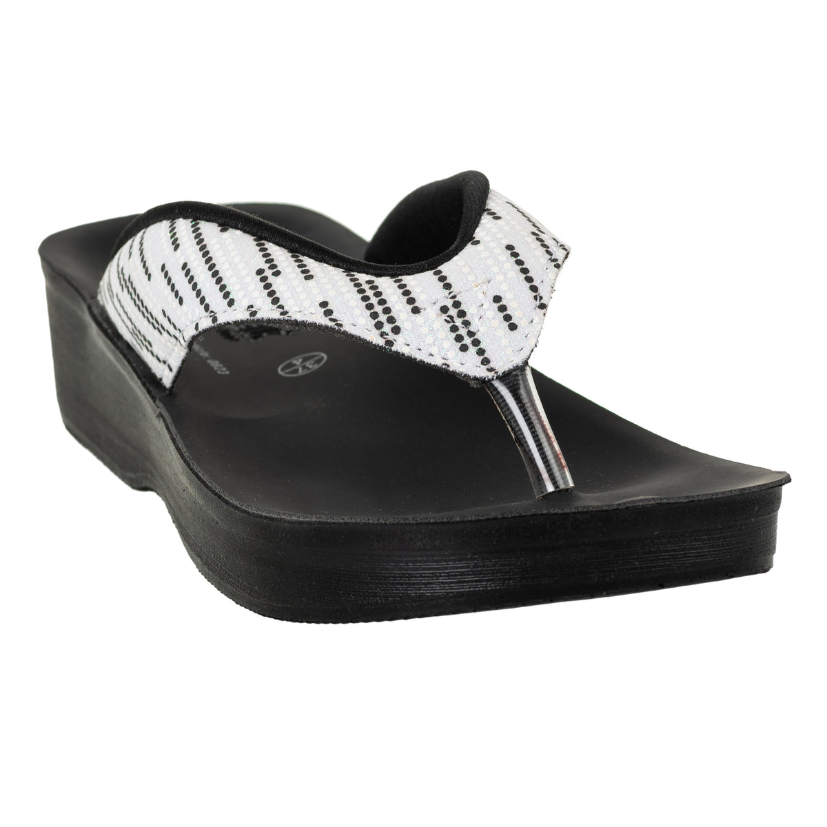 Aerowalk Women's Slip-On Slipper For Casual use  0823_WHITE