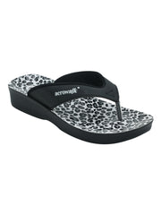Aerowalk Women's Slip-On Slipper For Casual use  0888_BLACK
