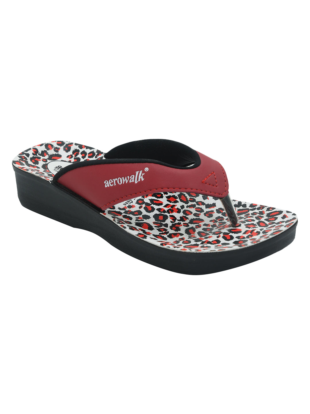 Aerowalk Women's Slip-On Slipper For Casual use  0888_RED