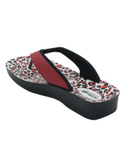 Aerowalk Women's Slip-On Slipper For Casual use  0888_RED