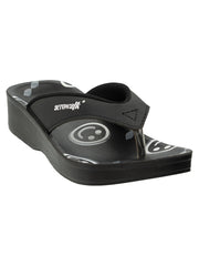 Aerowalk Women's Slip-On Slipper For Casual use  0895_BLACK