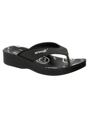 Aerowalk Women's Slip-On Slipper For Casual use  0895_BLACK
