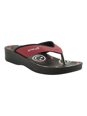 Aerowalk Women's Slip-On Slipper For Casual use  0895_RED
