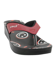 Aerowalk Women's Slip-On Slipper For Casual use  0895_RED
