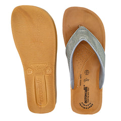 Aerowalk Women's Slip-On Mid Heel GREY Slipper 08FK