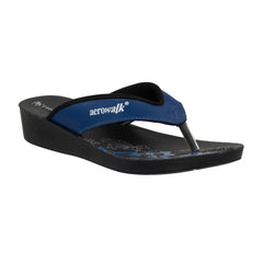 Aerowalk Women's Slip-On Slipper For Casual use  91N1_BLUE