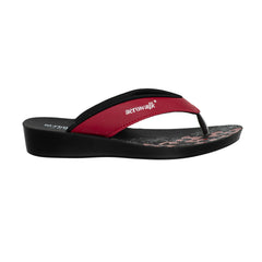 Aerowalk Women's Slip-On Slipper For Casual use  91N1_RED