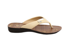 Aerowalk Women's Slip-On Slipper For Casual use  GE15_BEIGE