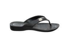 Aerowalk Women's Slip-On Slipper For Casual use  GE15_BLACK