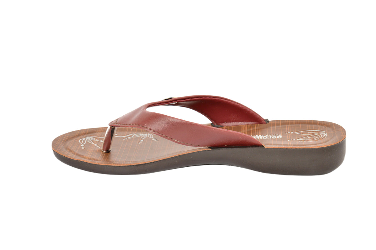 Aerowalk Women's Slip-On Slipper For Casual use  GE15_MAROON