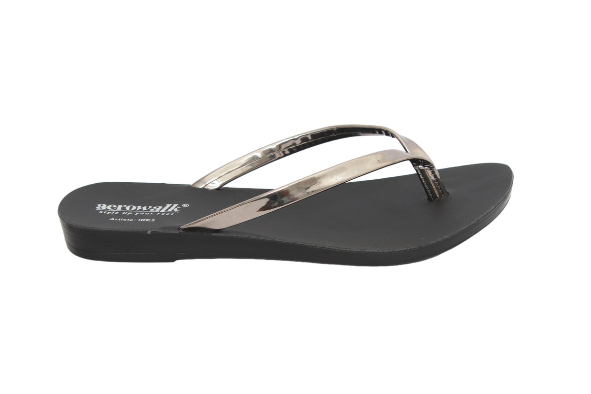 Aerowalk Women's Slip-On Slipper For Casual use  IRE2_G.METAL