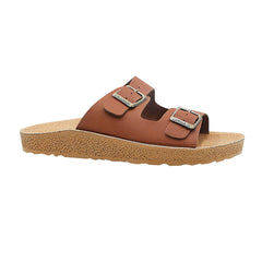 Aerowalk Men's Slip On Slipper For Casual use  KC71_DK.TAN
