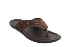 Aerowalk Men's Slip-On Slipper For Casual use  NV35_BROWN