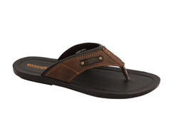 Aerowalk Men's Slip-On Slipper For Casual use  NV35_BROWN