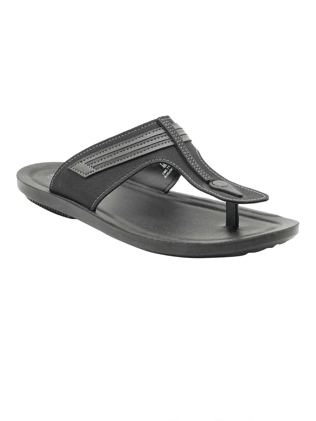 Aerowalk Men's Slip-On Slipper For Casual use  NV38_BLACK