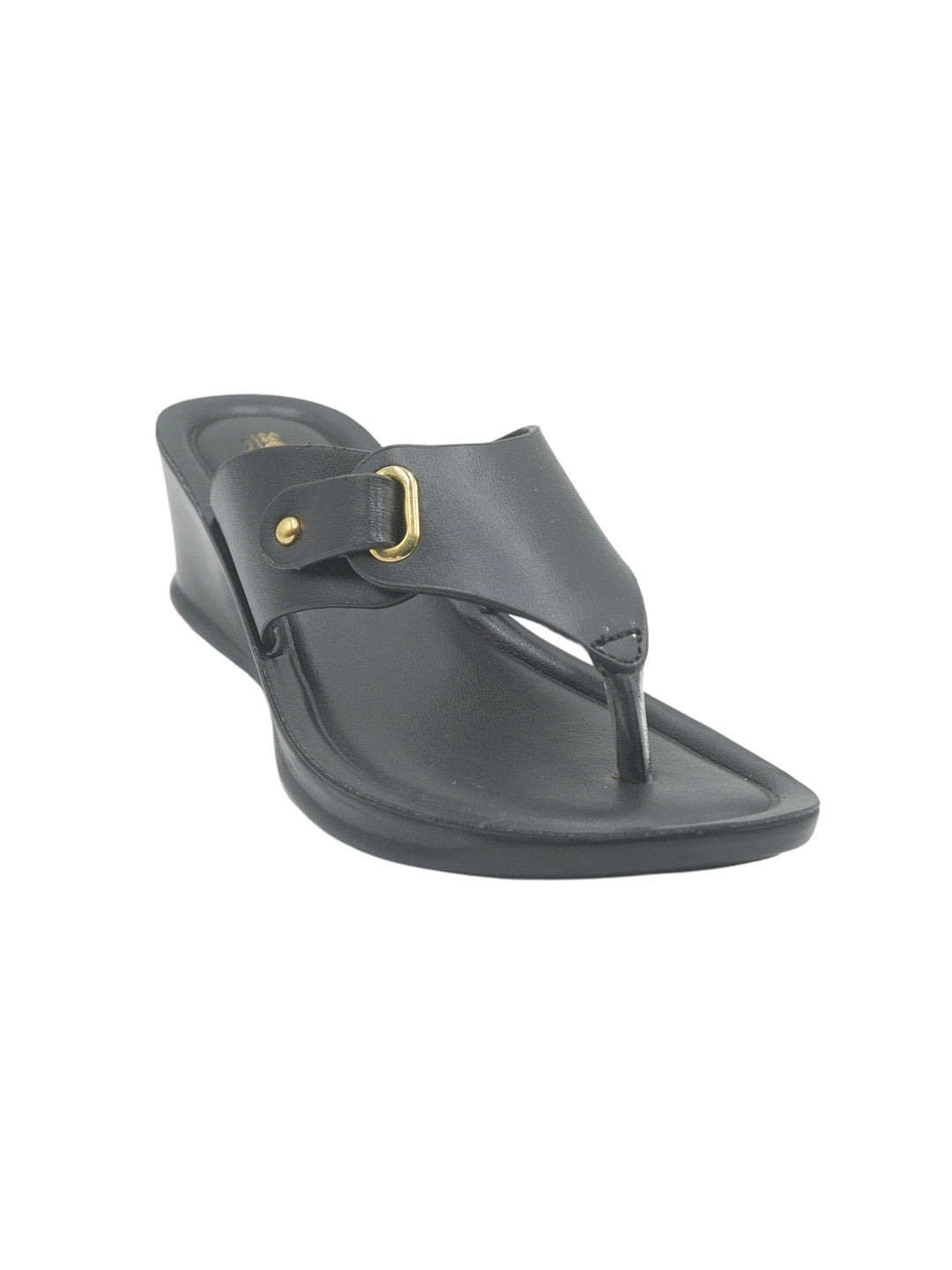 Aerowalk Women's Slip-On Slipper For Casual use  OA09_BLACK