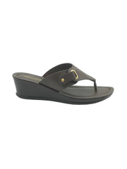 Aerowalk Women's Slip-On Slipper For Casual use  OA09_BROWN